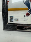 Martin Necas Autographed 8x10 Photo with Plaque-- Avalanche | Fanatics COA