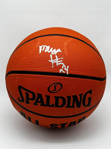 Maxwell Lewis Signed Basketball PSA/DNA Autographed Lakers