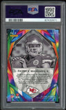 2017 Panini Prizm Illumination #3 Patrick Mahomes RC Rookie PSA 9/10 Auto MINT