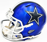 DEZ BRYANT AUTOGRAPHED COWBOYS FLASH BLUE SPEED MINI HELMET BECKETT 230222