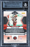 Raptors Pascal Siakam Authentic Signed 2021 Panini Mosaic #63 Card BAS Slabbed