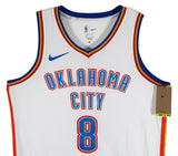 Thunder Jalen Williams Signed White Nike Association Edition Swingman Jersey JSA