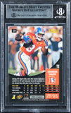 Broncos Shannon Sharpe Authentic Signed 1996 Pinnacle #19 Card BAS Slabbed