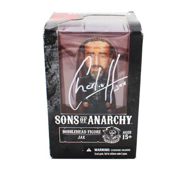 Charlie Hunnam Signed Sons Of Anarchy Jax Teller 6inch Bobble Head Toy