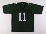 A J Brown Signed Philadelphia Eagles Green Jersey (Beckett) 2019 2nd Round Pick