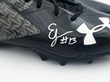 ERNEST JONES IV AUTOGRAPHED PAIR OF UNDER ARMOUR CLEATS SEAHAWKS MCS HOLO