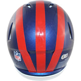 Abdul Carter Autographed New York Giants Authentic Alt 24 Helmet Beckett 51258