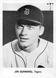 Jim Bunning Signed Detroit Tigers Jersey (JSA COA) 3xStrikeout Ldr (59,60,& 67)