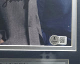 Tom Landry Autographed Framed 8x10 Photo Dallas Cowboys Beckett BAS QR #BP55244