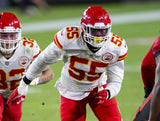 Frank Clark Signed Kansas City Chiefs Jersey (JSA COA) Super Bowl LIV Champion