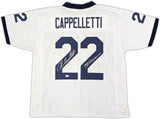 PENN STATE JOHN CAPPELLETTI AUTOGRAPHED SIGNED WHITE JERSEY "73 HEIS" JSA 221330