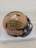 NICK BOLTON SIGNED KANSAS CITY CHIEFS STS2 MINI HELMET BECKETT QR