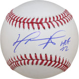 David Ortiz Autographed Boston Red Sox OML Baseball HOF 22 Beckett Witness 50925