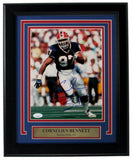 Cornelius Bennett Buffalo Bills Signed/Autographed 8x10 Photo Framed JSA 161162