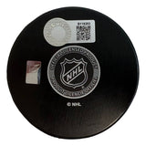 Eric Lindros Signed Philadelphia Flyers Logo Puck Schwartz