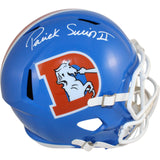 Patrick Surtain Autographed Denver Broncos F/S TB Helmet Beckett Witness 50763