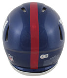 Giants Phil Simms "SB XXI MVP" Signed Full Size Speed Proline Helmet BAS Witness