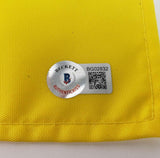 Patrick Reed Signed 2018 Masters Tournament Pin Flag (Beckett) 2018 Master Champ