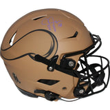 Justin Jefferson Signed Minnesota Vikingd SpeedFlex Salute Helmet BAS 42720