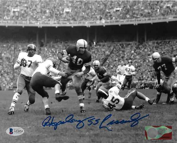 Howard Hopalong Cassady Autographed Ohio State Buckeyes 8x10 Photo Beckett #1