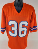 Billy Thompson Signed Broncos Jersey (JSA COA) Denver All Pro D.B. 1969-1981