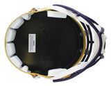 LSU Whit Weeks Authentic Signed Full Size Speed Rep Helmet JSA Witnessed