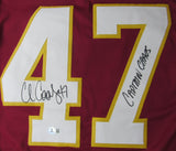 Chris Cooley Signed/Autographed Redskins Football Jersey JSA 207786