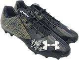 BYRON MURPHY II AUTOGRAPHED UNDER ARMOUR TEAM CLEATS SEAHAWKS SIZE 15 MCS 235606