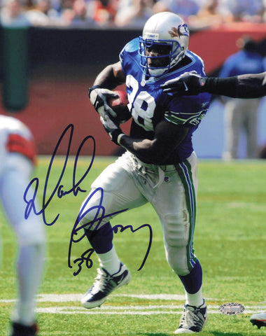 Mack Strong Autographed Signed 8x10 Photo Seattle Seahawks MCS Holo #63508