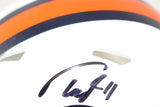 Troy Franklin Autographed/Signed Denver Broncos Alt Mini Helmet Beckett W 59401