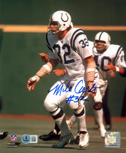 Mike Curtis Autographed/Signed Baltimore Colts 8x10 Photo Beckett 57340