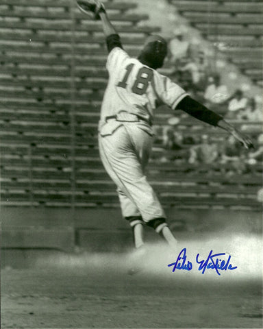 Milw Braves FELIX MANTILLA Signed 8x10 Photo #4 AUTO - 1957 World Series Champ