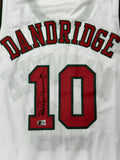BOB DANDRIDGE Signed Custom Replica White Jersey AUTO - Milwaukee Bucks - BAS