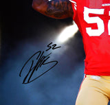 Patrick Willis Signed San Francisco 49ers 16x20 Flexing Photo- Beckett W Holo