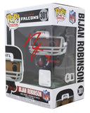 Falcons Bijan Robinson Signed #301 Funko Pop Vinyl Figure BAS Witness #2W911791