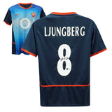 Freddie Ljungberg Signed Arsenal FC Away Soccer Jersey #8 with Beckett COA