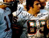 1972 DOLPHINS PERFECT SEASON AUTOGRAPHED 20X24 PHOTO 40 SIGS SHULA FANATICS
