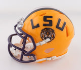 Sai'vion Jones Signed LSU Tigers Speed Mini-Helmet (Beckett) 2025 Broncos Pck DE