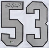 Bill Romanowski Signed Oakland Raiders Jersey (Beckett) 4xSuper Bowl Champ L.B.