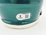 JASON KELCE AUTOGRAPHED SIGNED EAGLES GREEN SPEED MINI HELMET BECKETT QR 232725