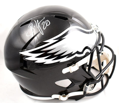 Brian Dawkins Autographed Eagles F/S Alternate Speed Helmet- Beckett W Hologram