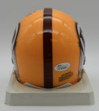 Sonny Jurgensen HOF Redskins Signed/Inscribed Mini Football Helmet JSA 211952
