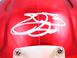 Emmitt Smith Signed Arizona Cardinals Flash Speed Mini Helmet-Beckett W Hologram
