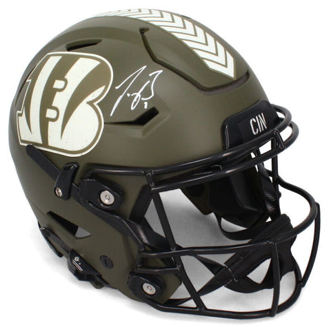 Joe Burrow Autographed Bengals STS Speed Flex Authentic Helmet Fanatics