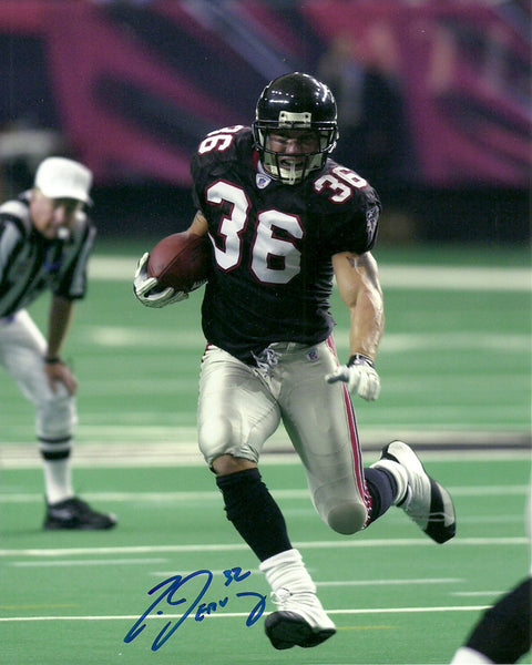 Atlanta Falcons TRAVIS JERVEY Signed 8x10 AUTO Photo #1