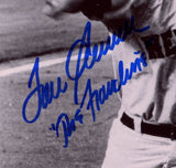 Tom Seaver Signed New York Mets Unframed 8x10 B&W MLB Throwing Photo -Franchise