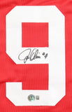Joe Oliver Signed Cincinnati Reds Jersey (Beckett) 1990 World Series Champion