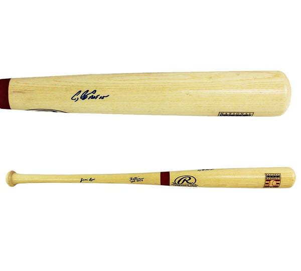 Tom Glavine, Billy Williams, Jim Rice & Craig Biggio Signed Rawlings HOF Bat