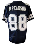 Autographed/Signed Cowboys Custom Football Jersey JSA 209892
