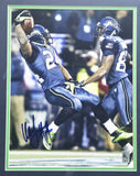 Marshawn Lynch Autographed Framed 11x14 Photo Seattle Seahawks ML Holo #14680